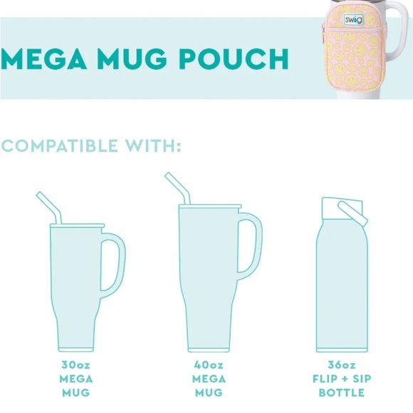 Swig Life Sugar Skulls Mega Mug Pouch - Picture 6 of 6